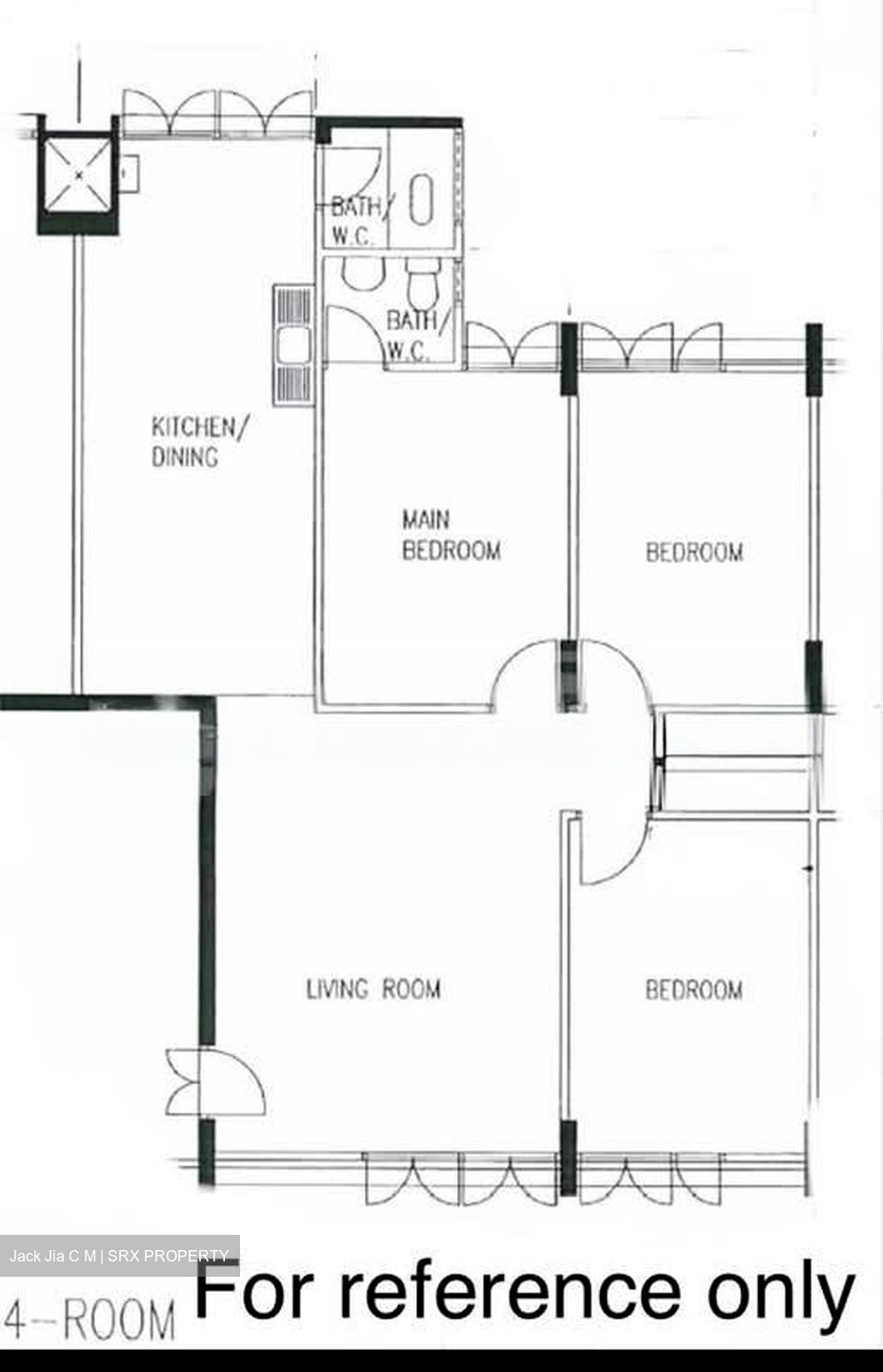 Blk 709 Clementi West Street 2 (Clementi), HDB 4 Rooms #572225611
